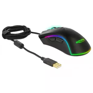 DeLOCK 12670 mouse Right-hand USB Type-A Optical 10000 DPI