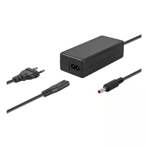 Power adapter AVACOM ADAC-DE2-A65W 65W, black, indoor, includes AC cable