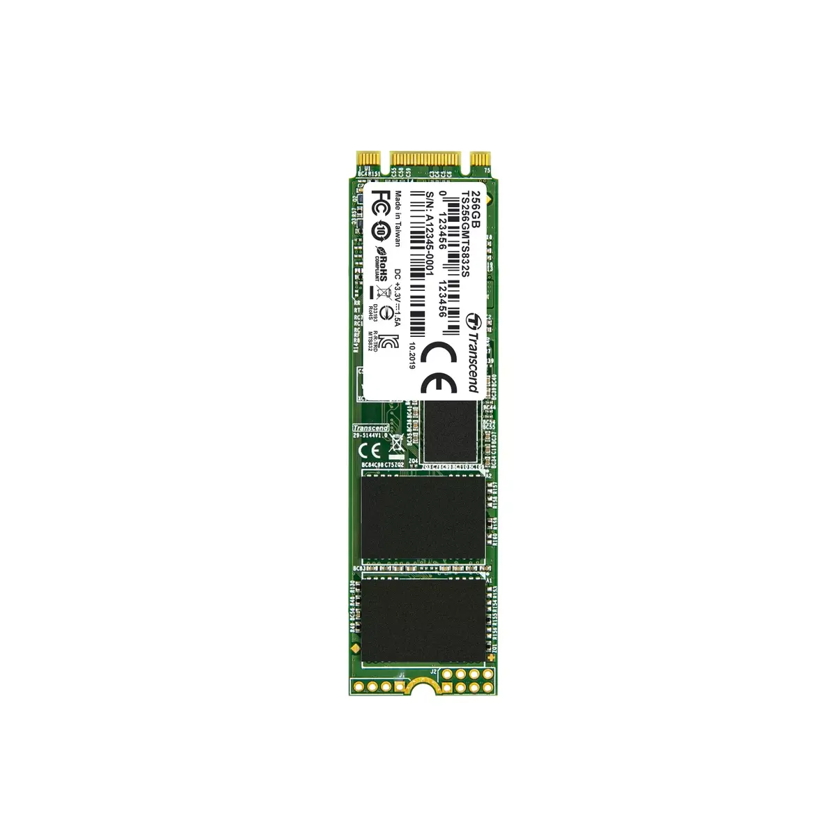 SSD Transcend 256GB TS256GMTS832S Photo 2