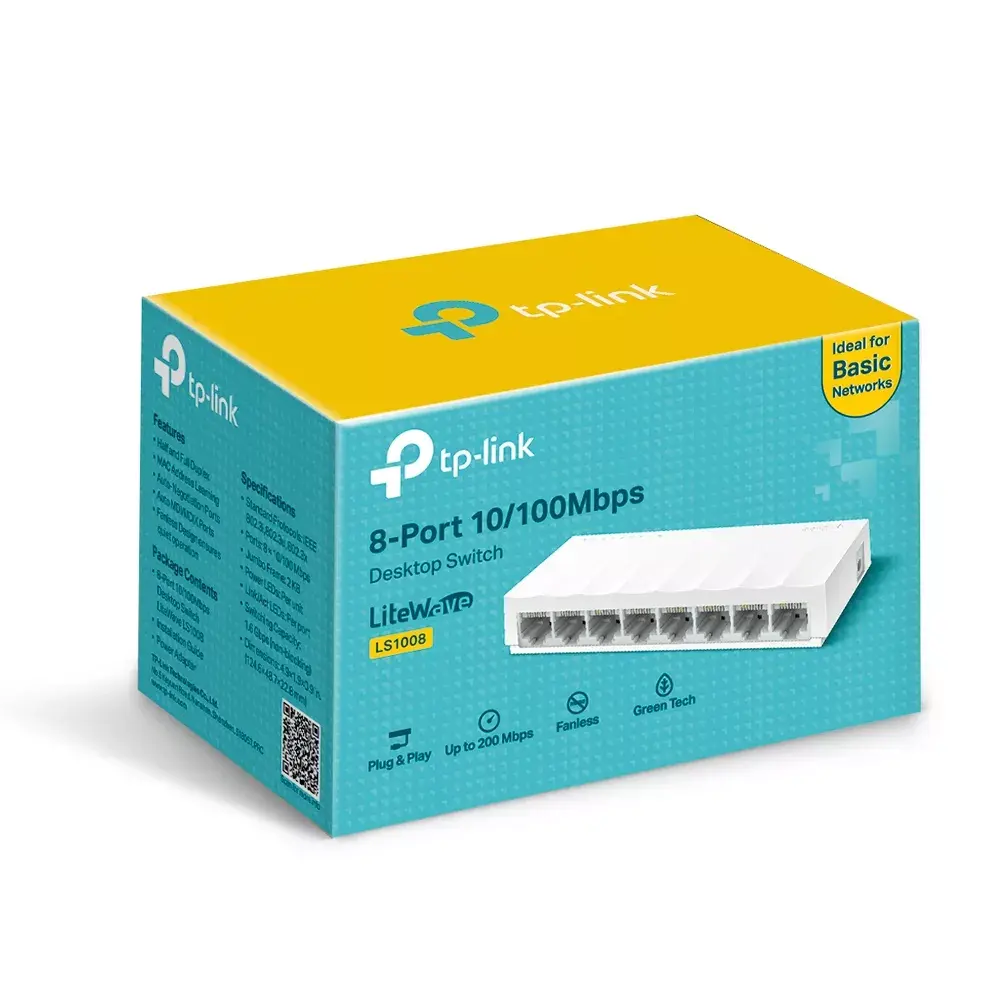 Tīkla slēdzis TP-Link 8-Port Photo 6