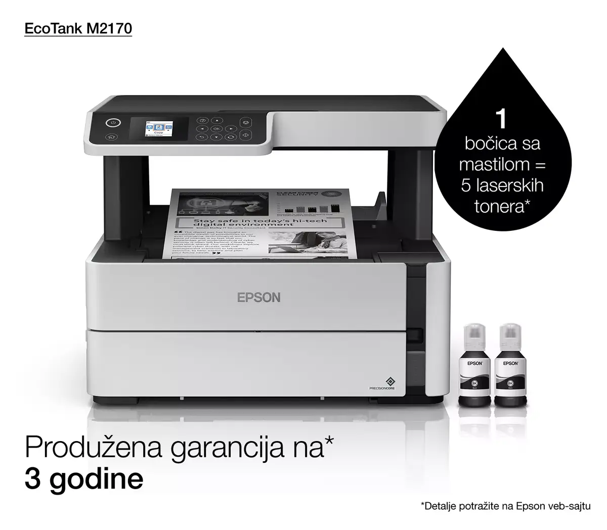 Multifunction Printer Epson EcoTank M2170 Photo 14