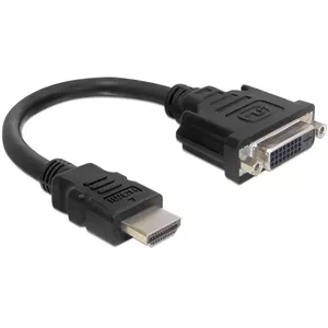 Cable HDMI-DVI M/F DeLOCK 0.2m
