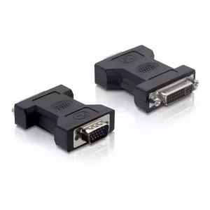 Переходник DeLOCK 65017 DVI-I VGA 15-pin M Черный