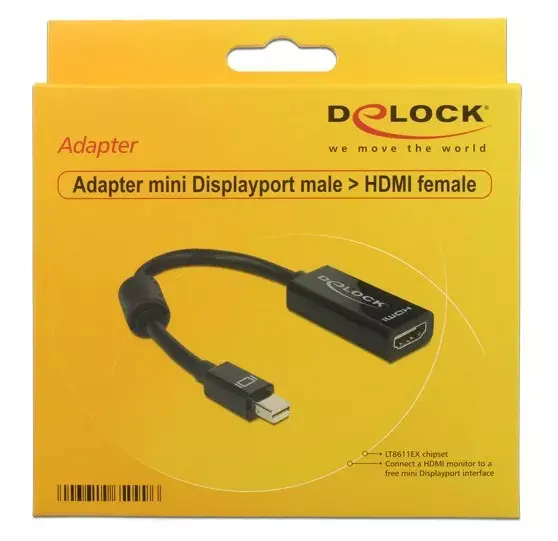 Adapter mini Displayport HDMI DeLOCK 65099 Photo 2