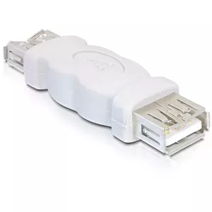 DeLOCK USB A Adapter USB 2.0 A FM Pelēks