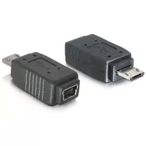 Adapter USB micro-B male to mini USB 5-pin DeLOCK 65063
