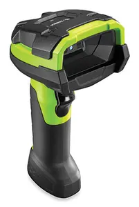 Rokas svītrkodu lasītājs Zebra DS3678-SR 1D/2D Imager LED Bluetooth 4.0 vadu un bezvadu IP67 melns zaļš