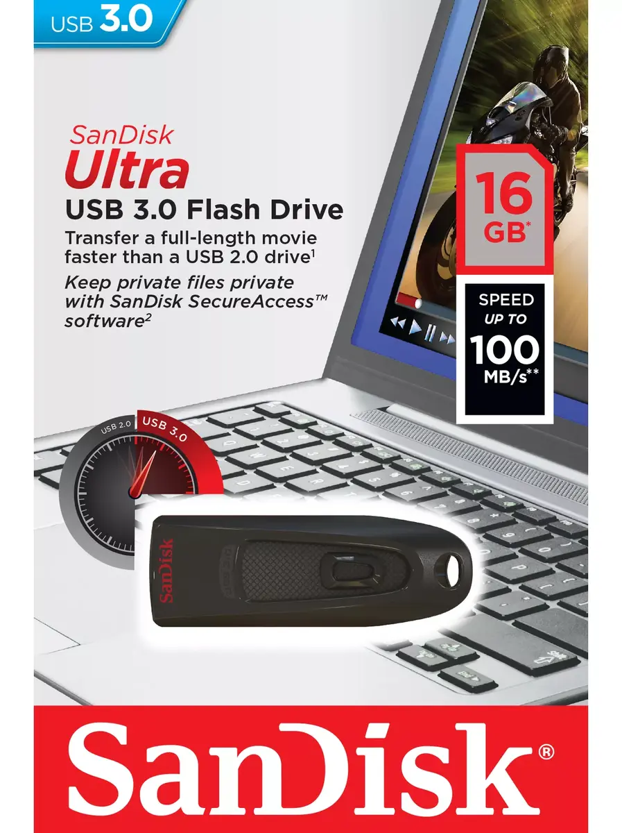 USB флеш-память SanDisk 16 ГБ SDCZ48-016G-U46 Photo 9