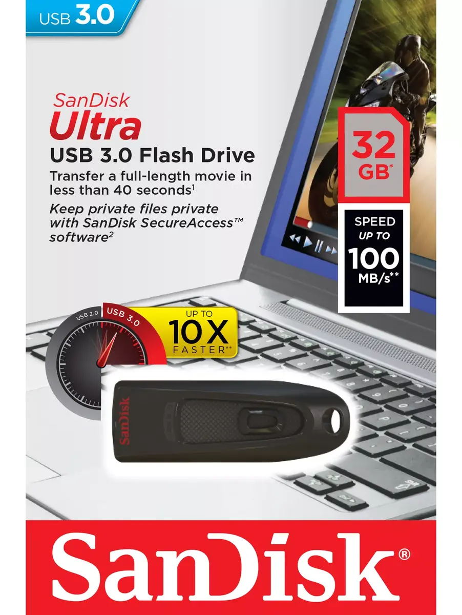 USB флеш-память SanDisk 32 ГБ SDCZ48-032G-U46 Photo 10