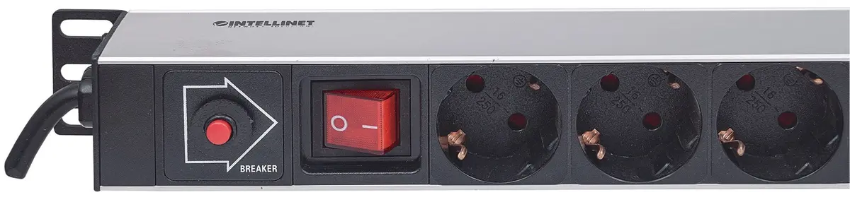 INTELLINET vertikālais Rackmount PDU 714044 — 12 kontaktligzdas Photo 8