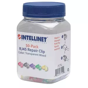 Intellinet 771450 kabeļu skava Daudzkrāsains 50 pcs