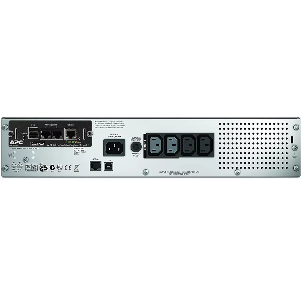 ИБП APC Smart-UPS SMT750RMI2UNC Photo 2
