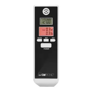 Elpasanalizators CLATRONIC AT 3605 — mērījumu diapazons 0,2–0,5% BAC, precizitāte 0,1%, LCD, AAA baterijas