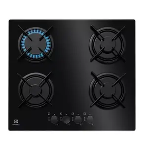 Electrolux EGT6242NVK Черный Встроенный 60 cm Газовый 4 зона(ы)