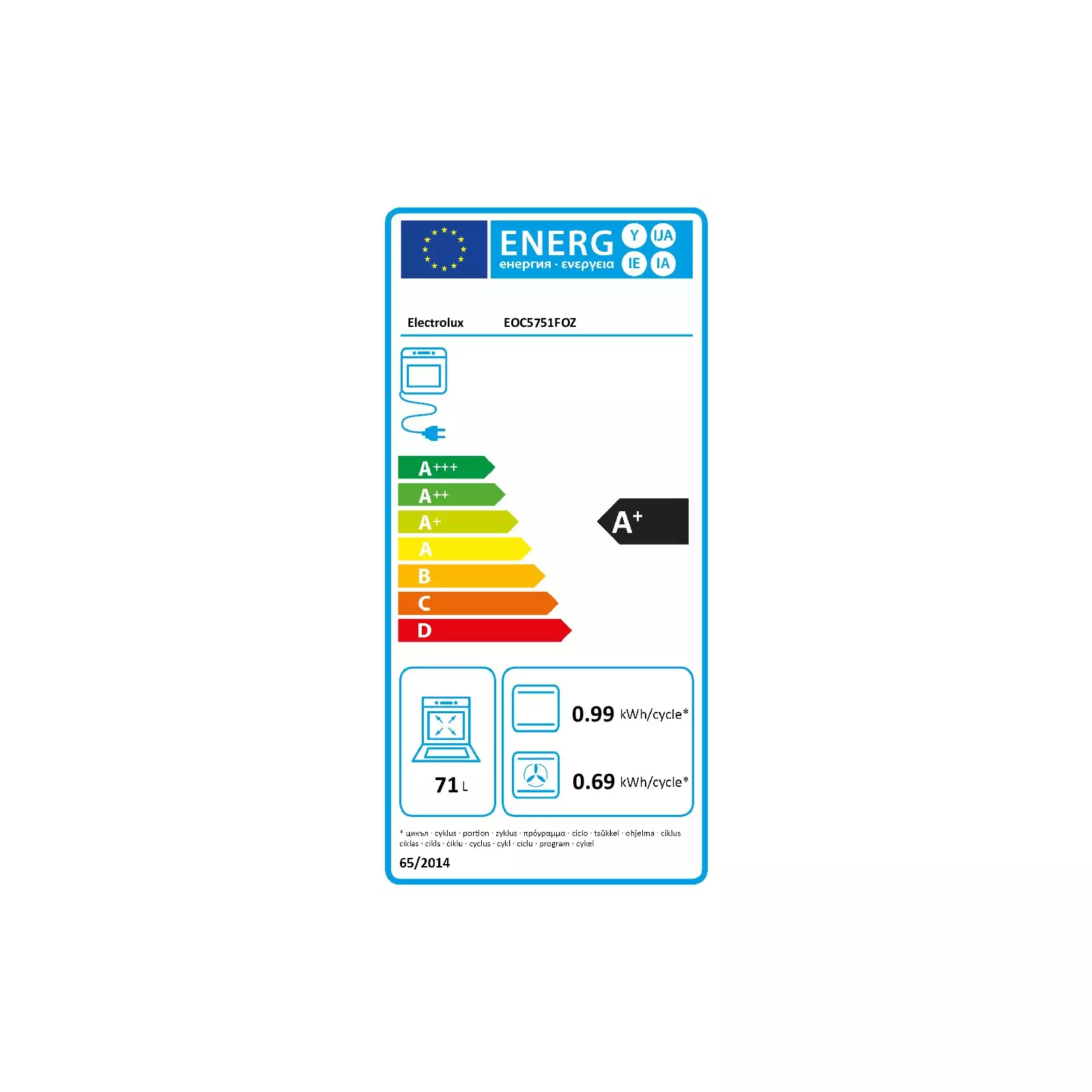 Electrolux EOC5751FOZ Photo 2