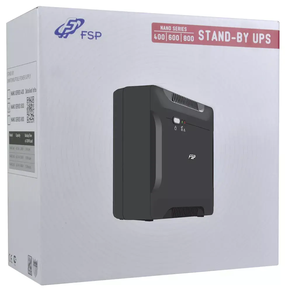 Источник бесперебойного питания FSP Nano 600 Photo 2