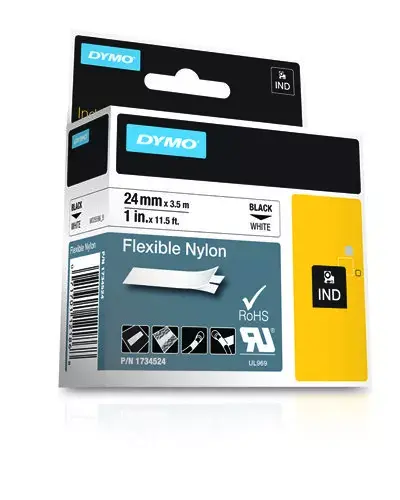 Etiķešu lente DYMO IND Flexible Nylon Photo 3