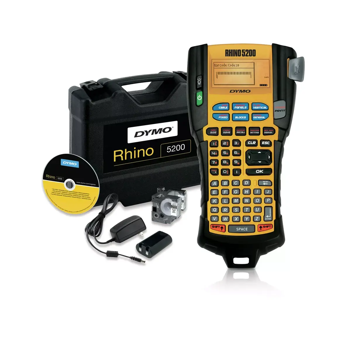Etiķešu printeris DYMO RHINO 5200 Kit Photo 6