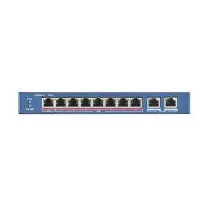 Hikvision DS-3E0310HP-E network switch Unmanaged Fast Ethernet (10/100) Power over Ethernet (PoE) Blue