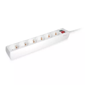 Equip 245552 power extension 1.5 m 6 AC outlet(s) Indoor White