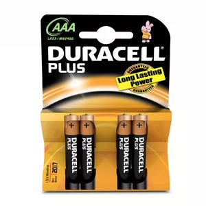 Single-use battery Duracell AAA Plus