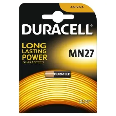 Vienreizējā baterija Duracell MN27, Duracell-MN27, 5000394023352