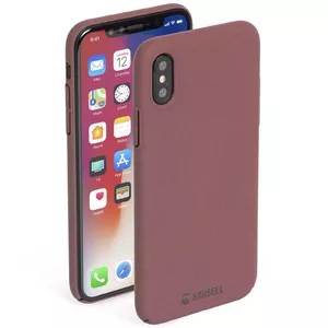 Wallet case Krusell Sandby iPhone X/XS Burgundy