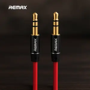 AUX cable REMAX L200 — 3.5mm male to 3.5mm male, 2.0 m, red