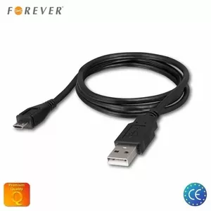USB data cable forever FO-T_0012101, 1 m, black