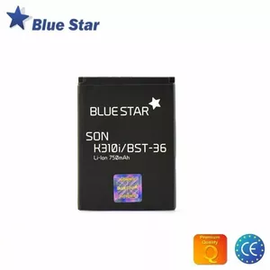 Battery blue star for Sony Ericsson K310 K320 T250 Li‑Ion 750 mAh BST-36