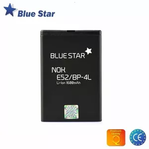 Replacement battery Blue Star BP-4L compatible with Nokia 6650 / E52 / E90 / N97 1600 mAh