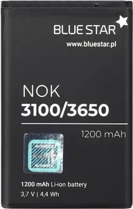 Battery blue star BL-5C for Nokia 3110c / 2700C / X2-01 / X2-05 — Li-Ion 1200 mAh