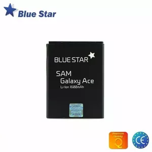Battery for Samsung S5830 / Ace S5660 S5670 — Blue Star 1600 mAh (EB494358VU)