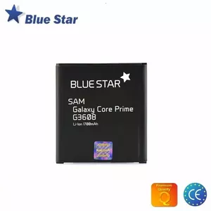 Battery blue star for Samsung Galaxy Core Prime G360 / G361 / G3606 / G3609 / G360F — 1700 mAh Li‑Ion (analog EB‑BG360BBE)