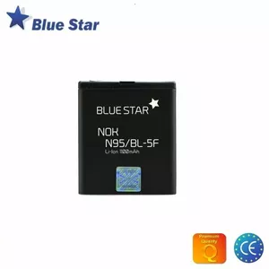 Blue Star BL-5F akumulators Nokia N95, N96, E65 tālruņiem, 1100 mAh