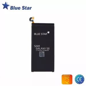 Replacement Li‑Ion Phone Battery Blue Star for Samsung G920F Galaxy S6, 2550 mAh, model EB‑BG920ABE