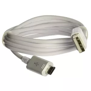 Samsung USB/microUSB USB кабель 0,9 m USB 2.0 Micro-USB A USB A Белый
