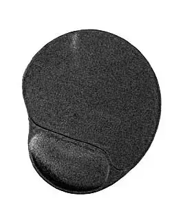 GEMBIRD MP-GEL-BLACK gel mouse pad with wrist rest Photo 2