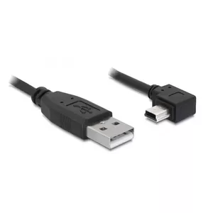 USB Cable DeLOCK 82680 0.5m USB A Mini-USB B Black