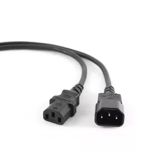 Power extension cable Cablexpert PC-189-VDE 1.8 m Black with C14 coupler