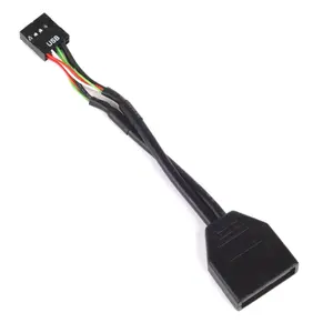 Internal USB cable SILVERSTONE G11303 — male to female connector, internal PC/server use