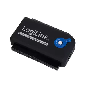 Interface Card Adapter LOGILINK AU0006C — USB Type-A to IDE/ATA and SATA, 1.2 m cable, black
