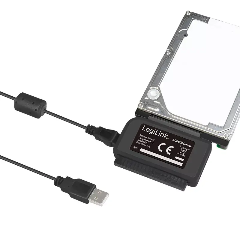 LOGILINK AU0006C USB Type-A to IDE/ATA & SATA adapter Photo 7