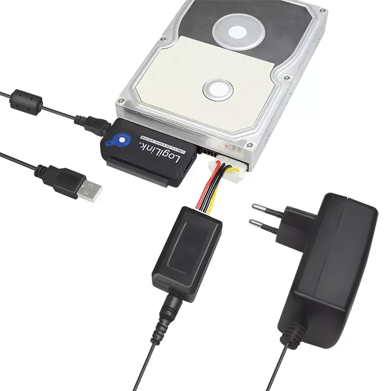 LOGILINK AU0006C USB Type-A to IDE/ATA & SATA adapter Photo 8