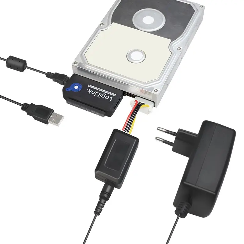 LOGILINK AU0006C USB Type-A to IDE/ATA & SATA adapter Photo 16