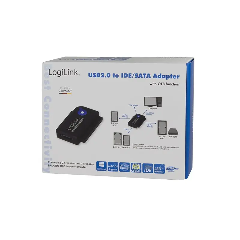 LOGILINK AU0006C USB Type-A to IDE/ATA & SATA adapter Photo 18