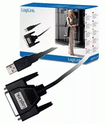 USB D-SUB 25 Adapter Cable LogiLink UA0054 Photo 2