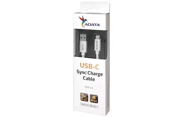 USB Cable ADATA USB-C - USB 3.0 1m Photo 3