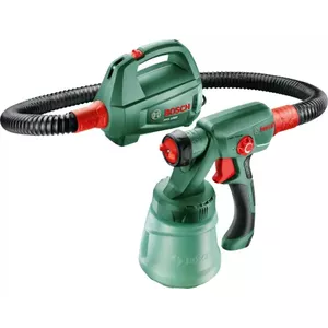 Šļūteņpistole Bosch PFS 1000 — eļļai, tilpums 0.8 L, gaisa plūsma 0.1 l/min, regulējams sprausla, saspiestais gaiss, 2 kg