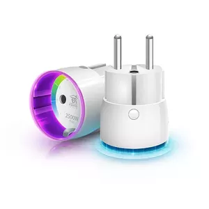Smart plug Fibaro FGWP-102 White, 230 V, 11 A, 2500 W, Type F, range up to 50 m